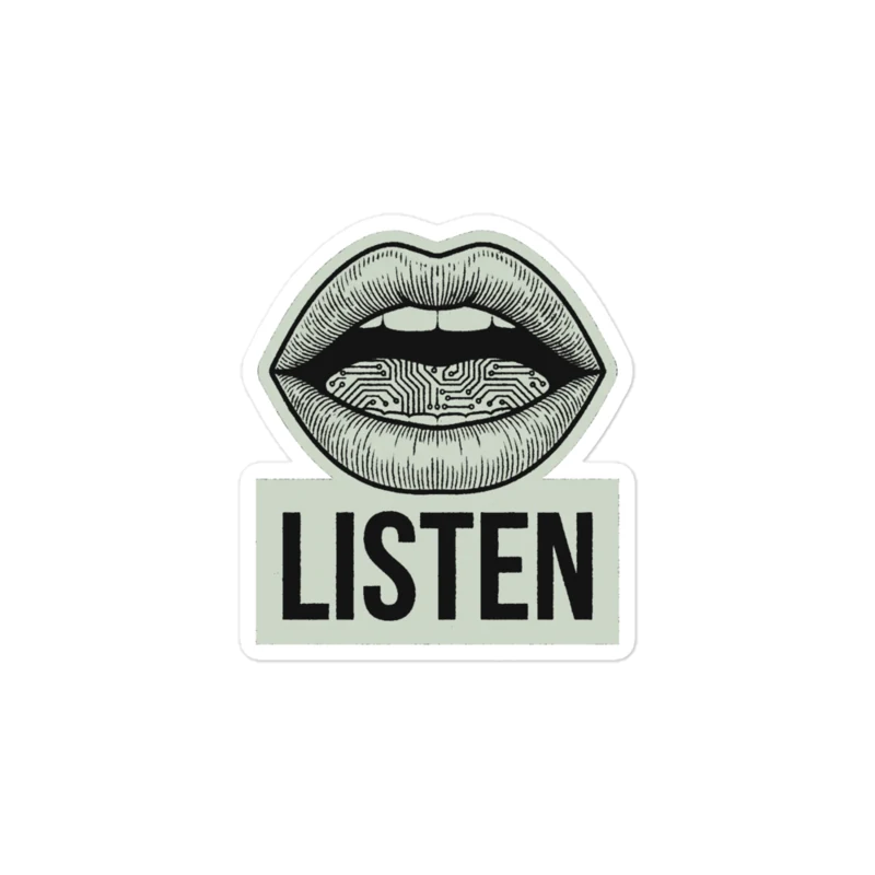 LISTEN Sticker